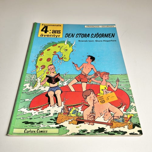 Fenomenala 4ans äventyr #1, 2a upplagan, bra skick! VG