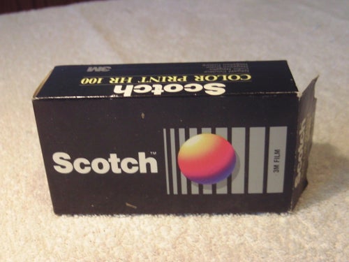 Scotch HR 100 126-24 färgfilm för Kodak Instamatic! Helt enligt text & bilder!