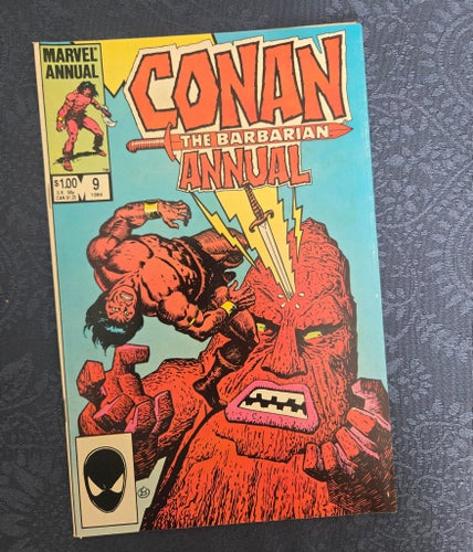 Conan The Barbarian Annual #9, Marvel Comics, 1984
