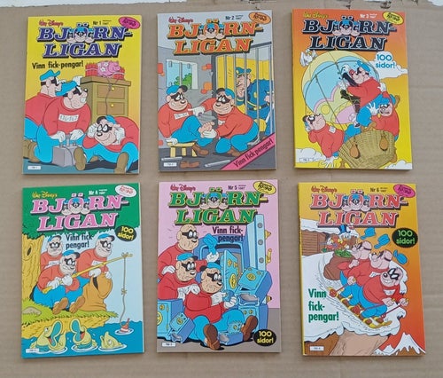 (Walt Disney's) Björnligan, 1987, hela årgången