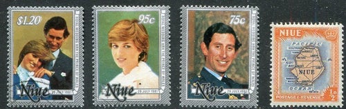 Eng colonies Niue- Royal Wedding