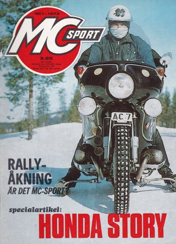 Mc Sport 1973-1 Zündapp GS 125..Historien Om Honda 12 Sidor