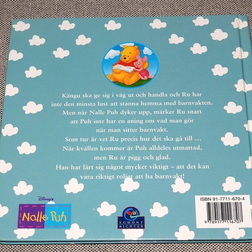 Ru får en ny barnvakt - Disney Inbunden bok. Egmont Kärnan