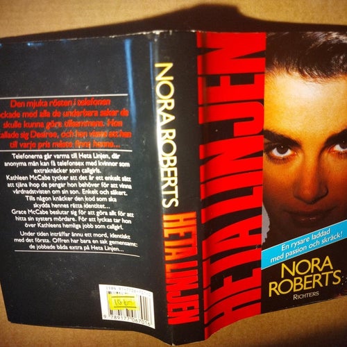 Heta linjen av Nora Roberts. Very Fine plus