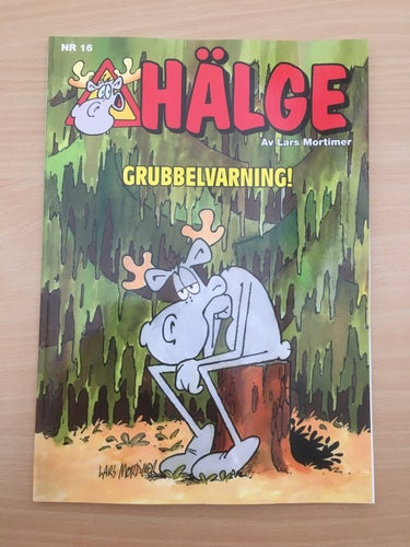 HÄLGE - GRUBBELVARNING! - Julalbum nr 16 - Lars Mortimer