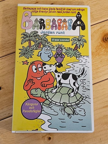 BARBAPAPA JORDEN RUNT KÄNGURUR OCH PARADISFÅGLARsvensk tal