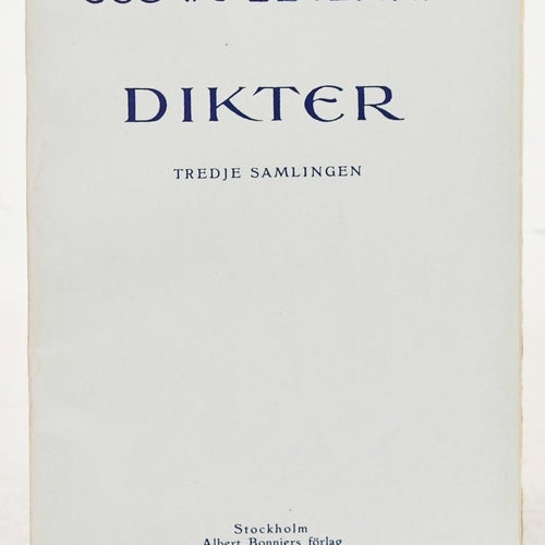Dikter : tredje samlingen / af Oscar Levertin.
