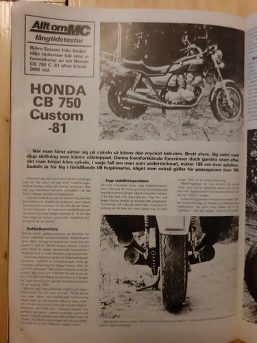 Allt om MC nr 11 1981: Kawasaki GPz 1000, H-D Wide Glide, Yamaha SR 250 SE