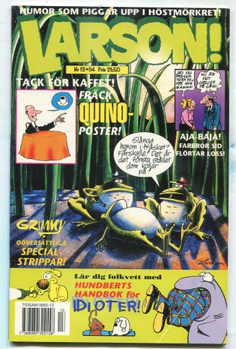 Larson 1994 nr 13 Ernie, Grimmy, Foxtrot, Robotman, Sigges L