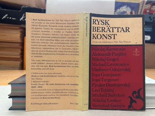 Rysk berättar konst Urval och inledning av Nils Åke Nilsson, bok, Very good