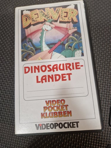 Dinosaurielandet - videopocket klubben VHS raritet