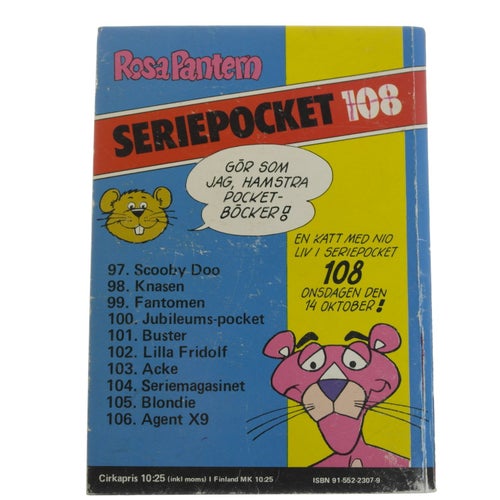 Seriepocket NR 107 - Helgonet