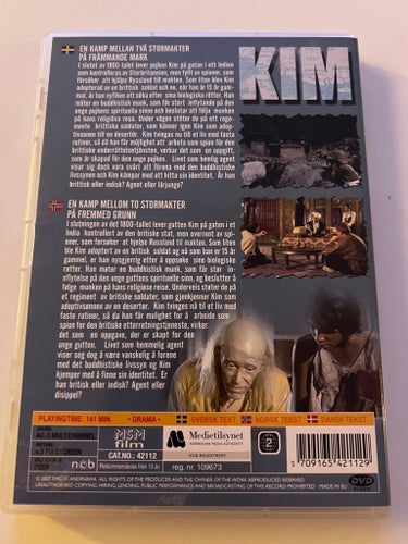 Kim - Peter O’toole - Svensk Text