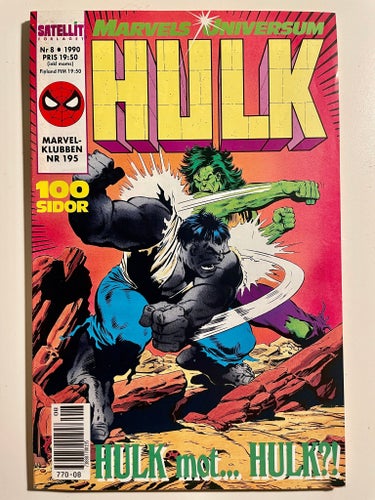 Marvels universum Nr 8 1990