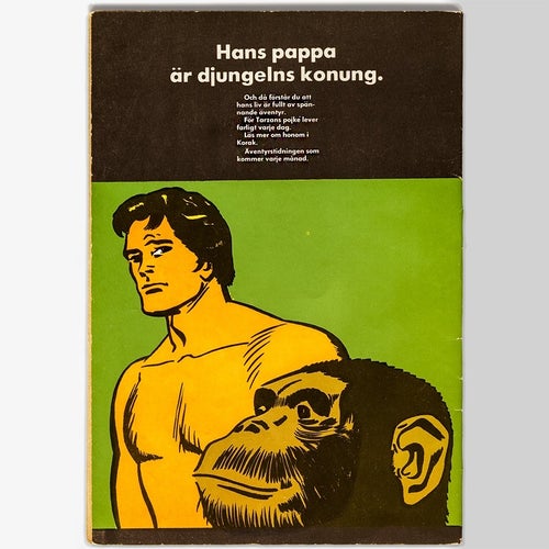 Tarzan nummer 64 år 1970 i skick FN från Williams Förlags AB i Bromma