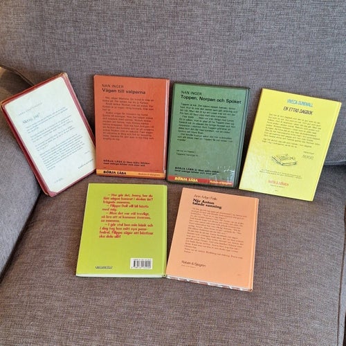 Bokpaket Barnböcker: Chattings, Inger, Sundvall m.fl.