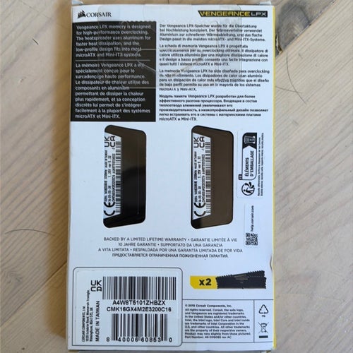 Corsair Vengeance LPX DDR4 RAM 16GB (2x8GB) 3200MHz