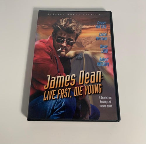 DVD - James Dean: Live Fast, Die Young. Special Uncut Version. Casper van dien