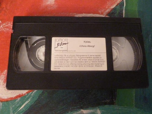 KALAS ALFONS ÅBERG, VHS, BARNFILM