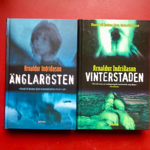ÄNGLARÖSTEN + VINTERSTADEN Arnaldur Indriðason