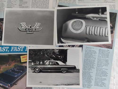 Diverse artiklar bilder Ford Galaxie 500 Sunliner 406 1962