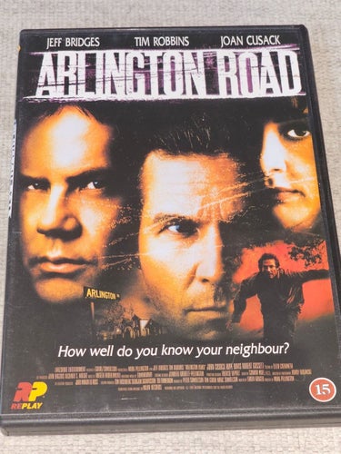 Arlington Road DVD med Jeff Bridges och Tim Robbins