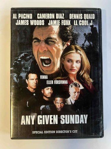 Any given sunday (1999) Al Pacino 2-disc DVD