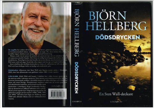 DÖDSDRYCKEN - Björn Hellberg - med dedikation från författaren (2016)
