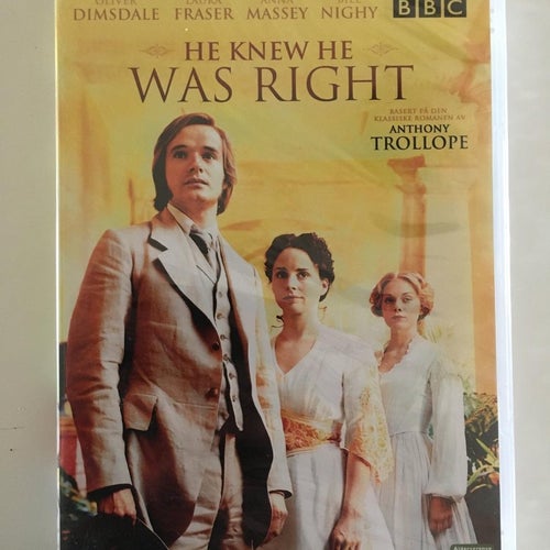 He Knew He Was Right - DVD - inplastad