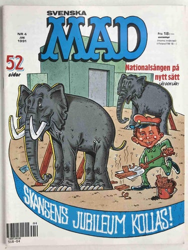MAD - 1991:4 VF-