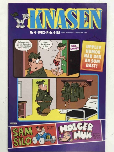 Knasen - 1982:4 Oläst!