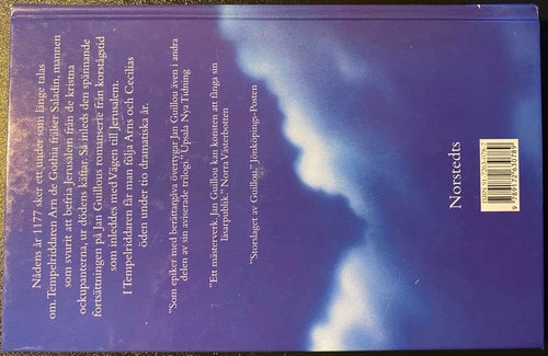 1 st bok "Tempelriddaren" av Jan Guillou