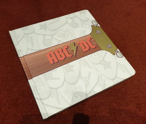 ABC/DC - A Rock & Roll Inspired Alphabet Book, nyskick, exklusiv! Alex Letour.