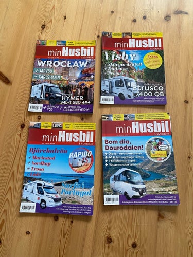 Min Husbil I Sverige 4 nr från 2019