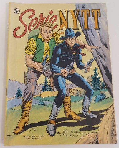 Serienytt nr 13 1961 / VG-