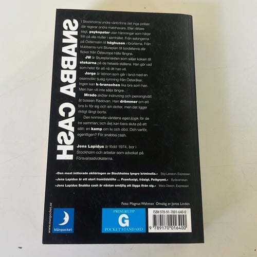 Pocket bok Snabba Cash