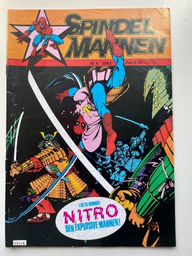 Spindelmannen Nr 4 1983