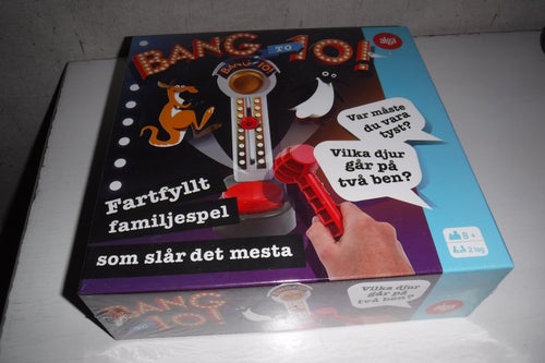 Nytt Inplastat Spel Bang to 10!