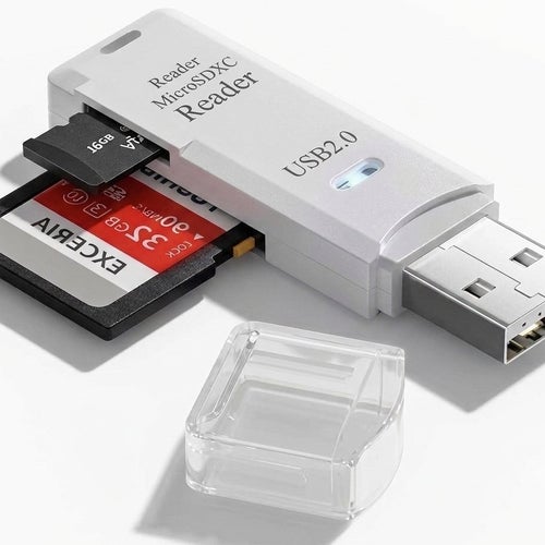 USB 2.0 Kortläsare för SD / MicroSD