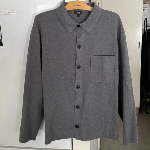 Uniqlo grå cardigan