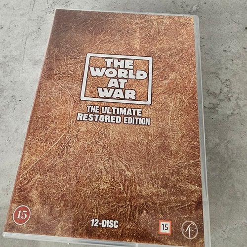 Nyskick The World At War - The Ultimate Restored Edition (12-disc DVD)