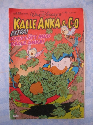 Kalle Anka & C:O Nr:43-1988
