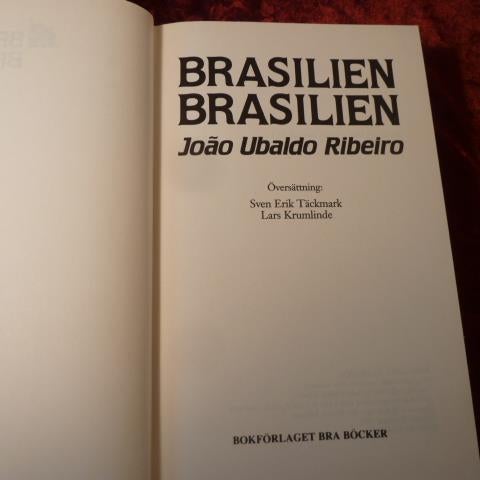 BRASILIEN BRASILIEN, J. U. RIBEIRO, 1991,  BÖCKER