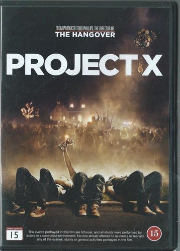 PROJECT X - HEMMAFESTEN (SVENSKT TEXT )