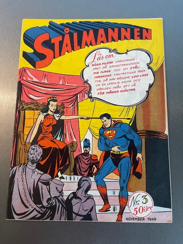 * Stålmannen  , Nr 3   - 1949 *