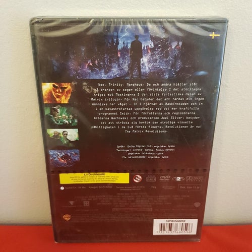 DVD - Matrix Revolutions - *Inplastad*