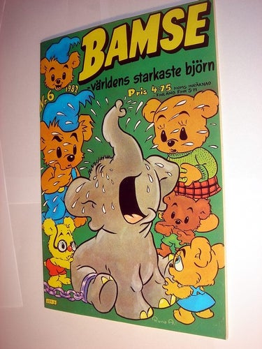 BAMSE 1982 6 (svensk) NY OLÄST