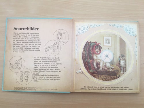 Snurrebilderboken - En gammal engelsk bilderbok