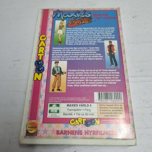 Maxies värld VHS film hyr