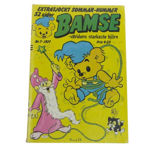 Bamse - 1977 - NR 7 - Trolleri-resa del 2